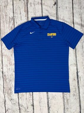 Cranford Cougars Basketball New Jersey Nike Polo Golf Sports Shirt